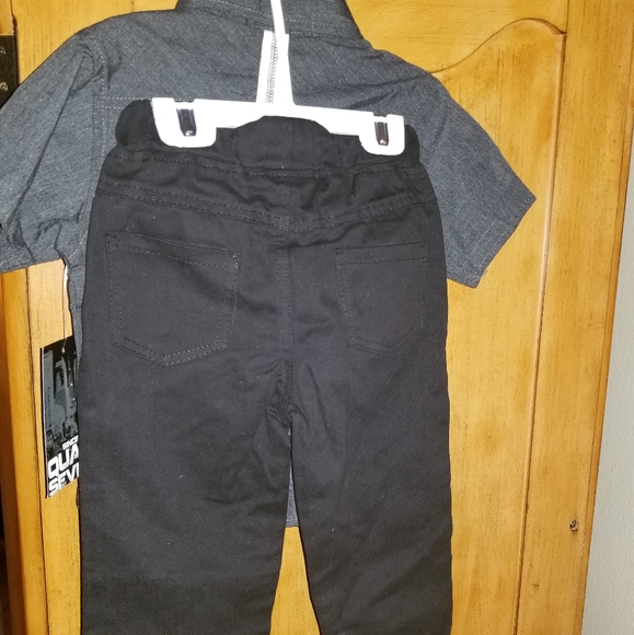 Boys 3T 2 piece shirt pant set - Picture 4 of 6